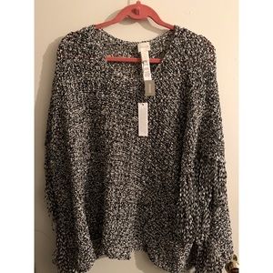 Chico’s Fringed East West Poncho